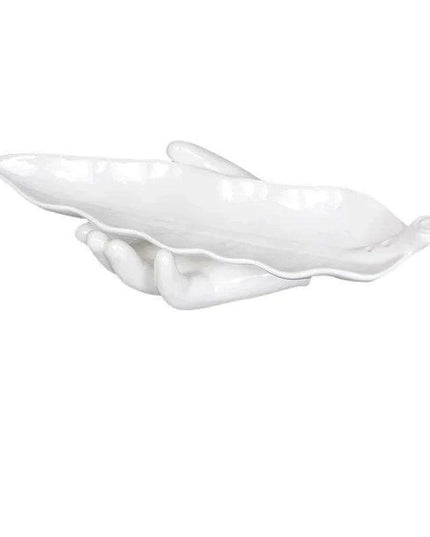 Elegant White Ceramic Dinnerware Set for a Luxurious Dining Experience