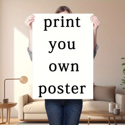 Shop1103297004 Custom Canvas Photo Poster - Personalized for Events &