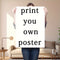Shop1103297004 Custom Canvas Photo Poster - Personalized for Events &