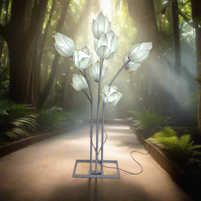 Blossom LED Pathway Lights for Enchanting Event Atmosphere