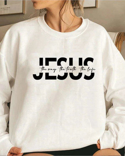 Faithful Journey Christian Hoodie - Stylish Jesus Sweatshirt for Women