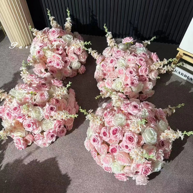 Silk Flower Ball Table Centrepiece