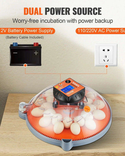 Smart Egg Incubator with Superior Temperature and Humidity Regulation