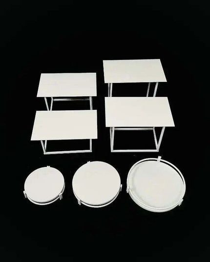 Elegant 10-Piece Dessert Display Set for Stylish Celebrations