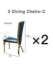 2 chairs C