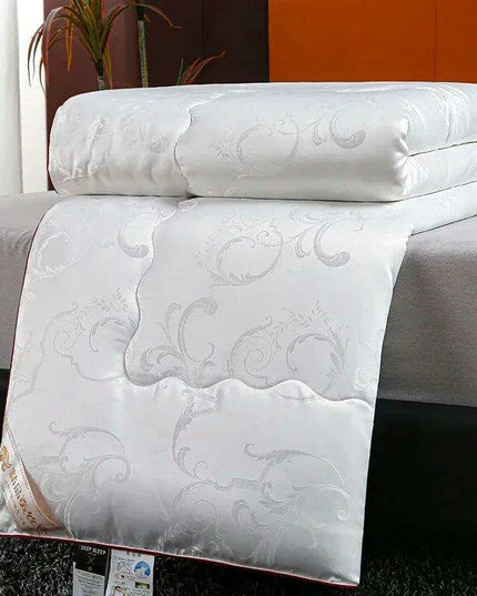 Handmade Silk Quilt with Japanese Style