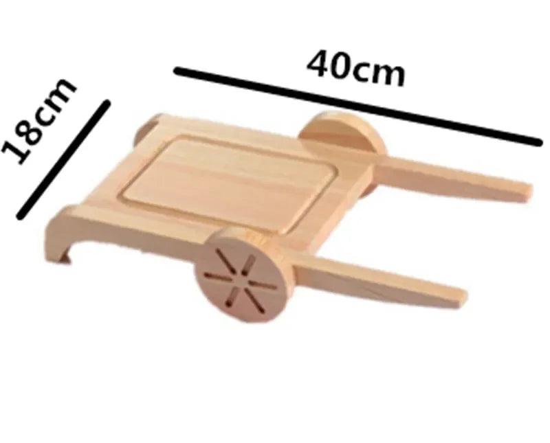 Handcrafted Wooden Sushi Serving Board - Enhance Your Culinary Presentation