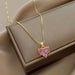 Playful Poodle Balloon Dog Pendant Necklace - Unique Clavicle Chain Jewelry Gift for Dog Enthusiasts
