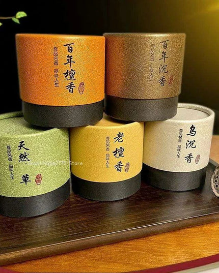 Natural Sandalwood Incense Coils - 4 Hour Air Purifying Fragrance for Home and Bedroom Decor (48 Pieces)