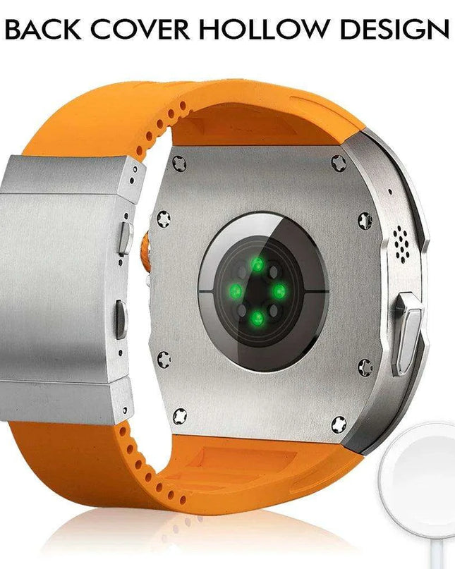 Titanium Alloy 49MM Customizable Apple Watch Conversion Kit with Tools