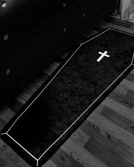 Monochrome Geometric Area Rug