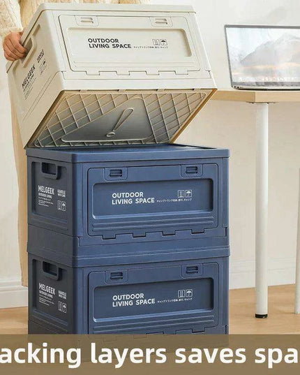 3-Piece Extra Large Folding Storage Box Set for Clothes, Toys, and Household Items