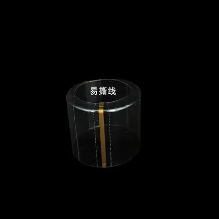 HARDIRON 100pcs Gold Striped Heat Sealing Film for Glass Bottles