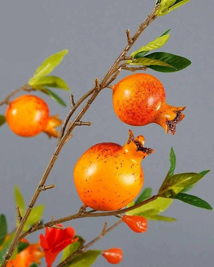 1PC Artificial Pomegranate Branch For Home Decor