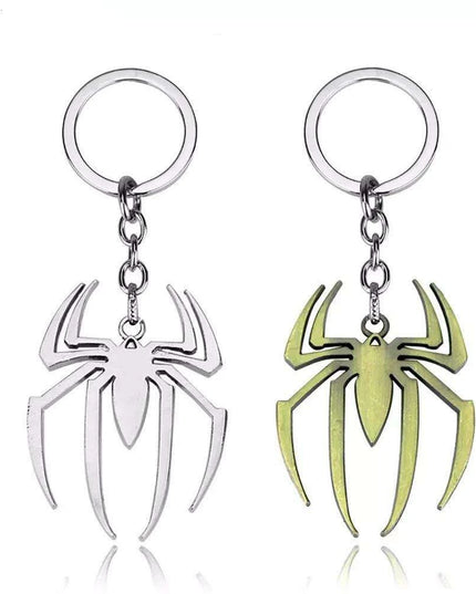 Spiderman Emblem Keychain - Stylish Spider Keyring for Marvel Enthusiasts