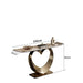 Elegant Italian Minimalist Slate Console Table - A Touch of Modern Luxury for Your Home