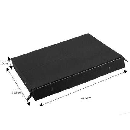 18-Slot Sunglasses & Eyewear Display Storage Box — Fabric Exterior with Soft Lining