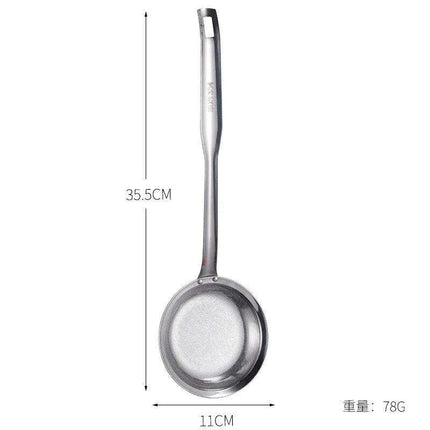 Japanese Culinary Stainless Steel Skimmer Strainer - Essential Kitchen Essential