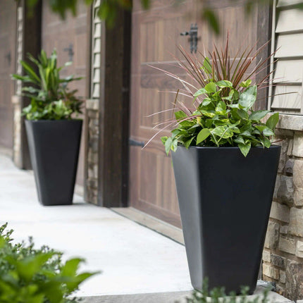 Modern Self-Watering Square Planters Set - Elevate Your Plant Game