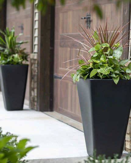 Modern Self-Watering Square Planters Set - Elevate Your Plant Game