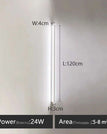 white L120cm / AC 110-240V / Neutral light 4000K