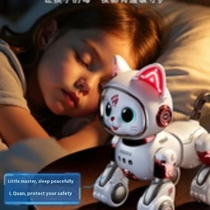 Remote Control Walking Robot Cat Toy with Meowing Sounds