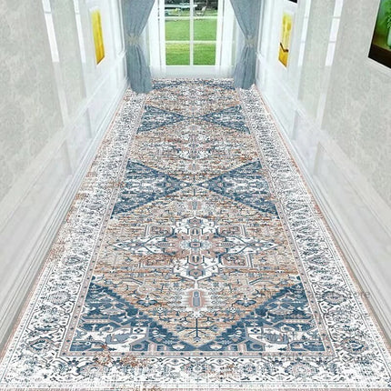 Retro Persian Long Runner Rug — Non-Slip, Boho Hallway Carpet | Très Élite