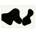Chic Eco-Conscious Monochrome Abstract Area Rug with Superior Stability