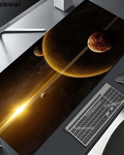 Adorable Kawaii Cat XXL Gaming Mouse Pad - 900x400mm Rubber Desk Mat for Enhanced Comfort and Performance