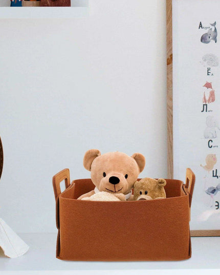 Versatile Foldable Polyester Laundry Basket - Organize Clothes and Toys with Ease