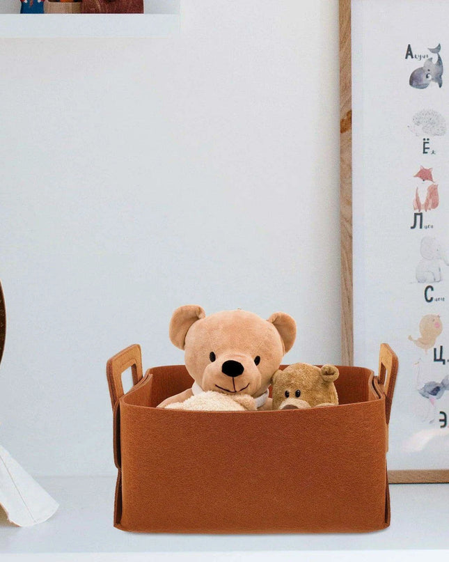 Versatile Foldable Polyester Laundry Basket - Organize Clothes and Toys with Ease