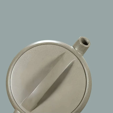 Unique Artisan Teapot - 120ml Handcrafted Green Section Mud Tea Set