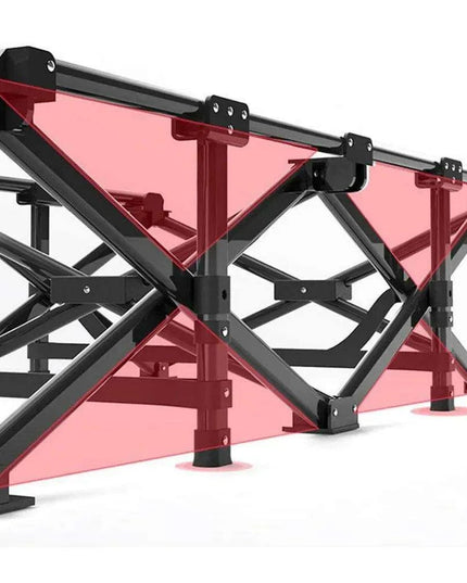 Premium Comfort Folding Camping Cot with Superior Stability and Temperature Control for Adults