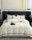 Ivory / Queen (4pcs) / Flat Bed Sheet