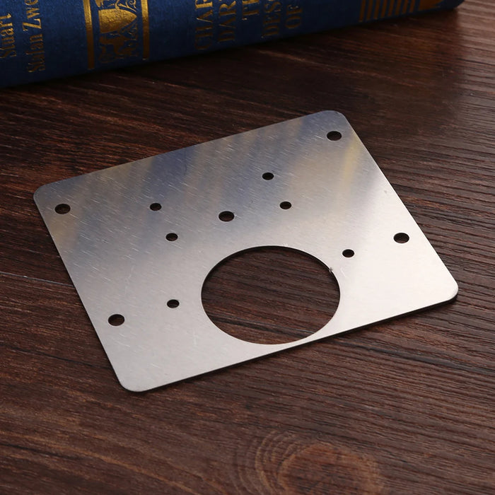 Stainless Steel Hinge Fixing Solution for Cabinet and Wardrobe Doors