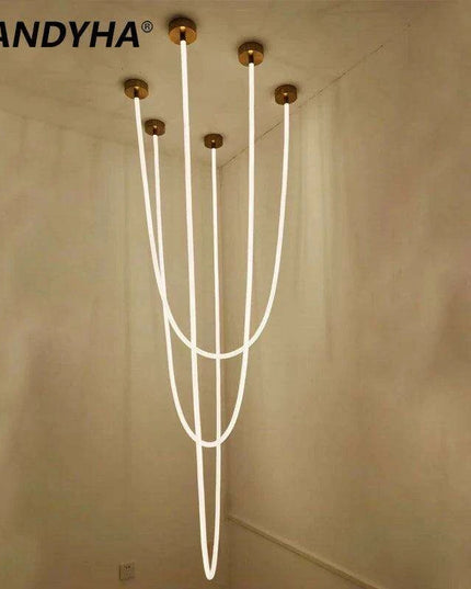 Contemporary Elegance: Stylish LED Chandelier for Modern Interiors