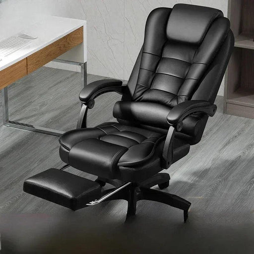 Luxury Black Ergonomic Recliner Chair for Ultimate Gaming and Office Comfort