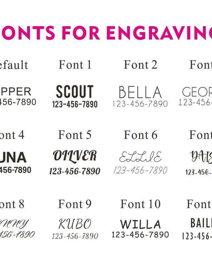 Personalized Luxury Velvet Dog Collar with Engraved Name Tag and Matching Leash