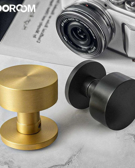 Sleek Serenity Brass Door Handle: Elevate Your Home's Style and Security