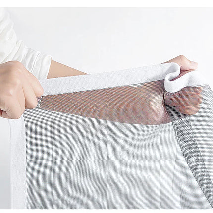 Custom-Size Anti-Mosquito Zipper Window Screen