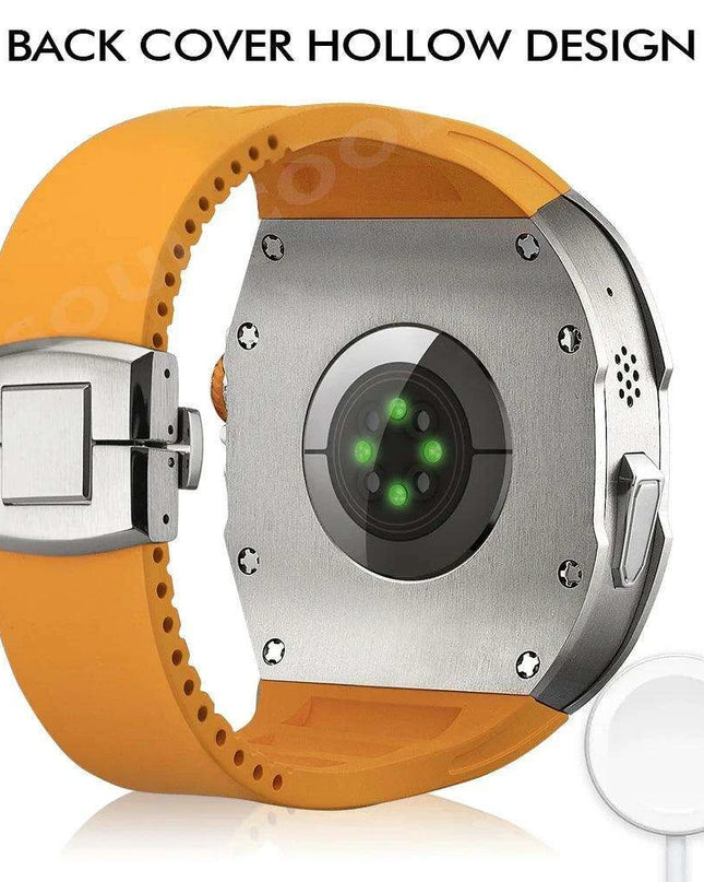 Titanium Enhancement Kit for Apple Watch Ultra 2 49mm - Elevate Your iWatch with Premium Custom Accessories