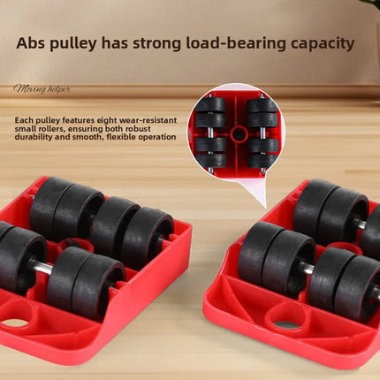 Shop1104059567 Heavy Duty Furniture Mover Set – Effortless Rolling & L