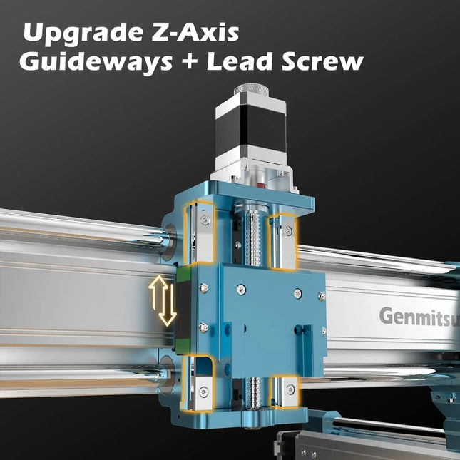 Genmitsu 4040-PRO MAX CNC Router | 710W | Linear Rail Drive | 410 x 405 x 77mm Work Area
