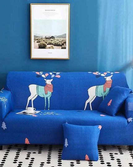 Stretch Sofa Covers for L 1234 Seater Couches - Elegant Design and Complete Protection