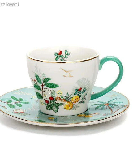 Elegant 330ml Premium Bone China Tea and Coffee Mugs