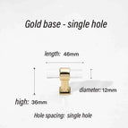 gold-single hole