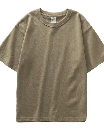 Dukeen Unisex 11.2oz Heavyweight Cotton Crewneck T-Shirt - Durable Solid Color Short Sleeve Essential