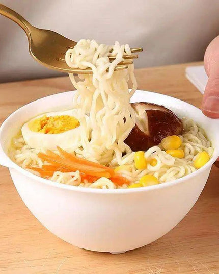 Microwave Ramen Bowl with Lid - Your Ultimate Noodle Cooking Solution