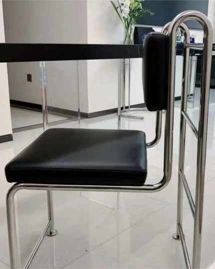 Stylish Retro Stainless Steel Lounge Chair