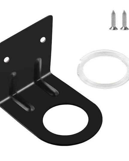 Versatile Stainless Steel Wall-Mounted Shower Organizer with Adjustable Bottle Storage